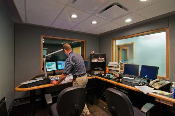 Capitol Broadcasting recording studio by Brett Acoustics