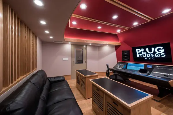 Plug Studios recording studio by Brett Acoustics